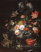 REMBRANDT Harmenszoon van Rijn The Overturned Bouquet oil painting reproduction